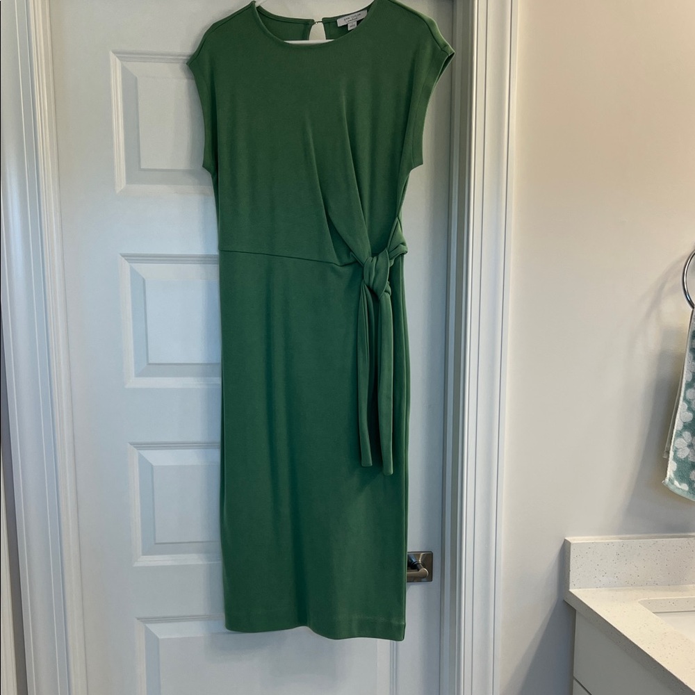 Ann Taylor Green Midi Dress